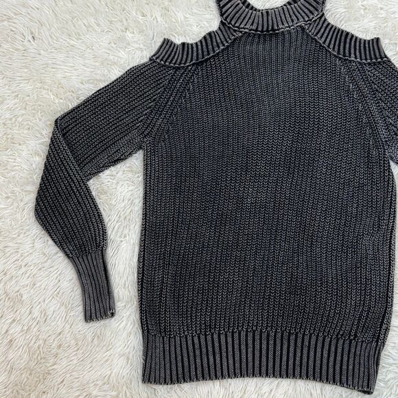 Free People Open Shoulder Oversized Sweater XSmall - Picture 3 of 12